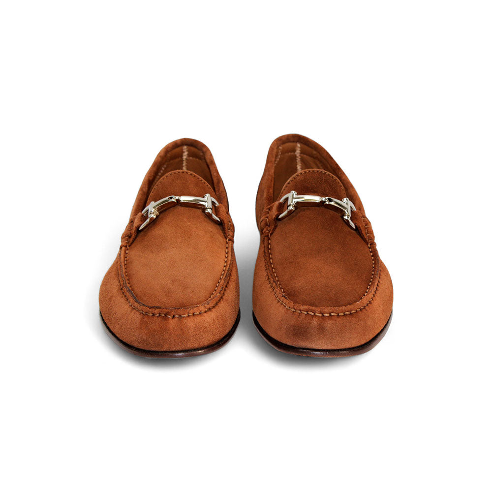 Duca by Matiste Termoli Suede Loafers Rust