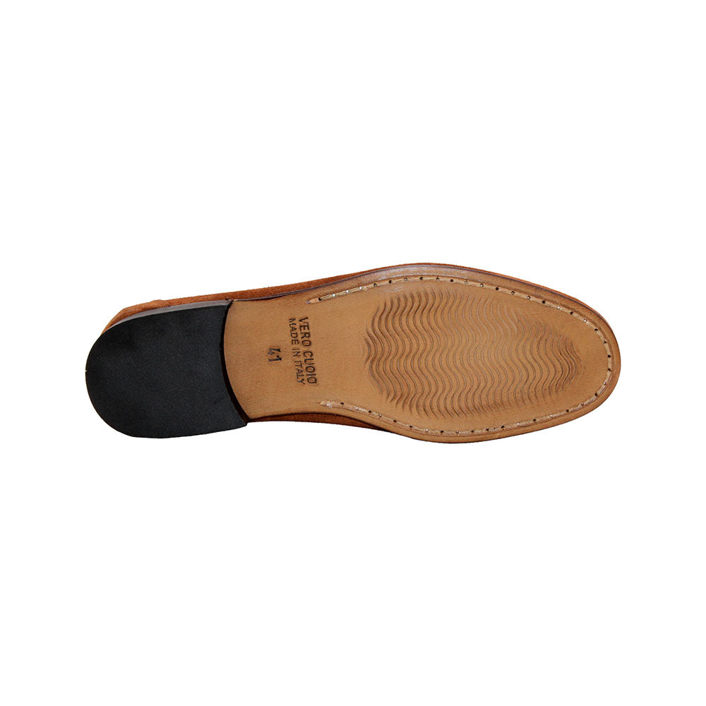 Duca by Matiste Termoli Suede Loafers Rust