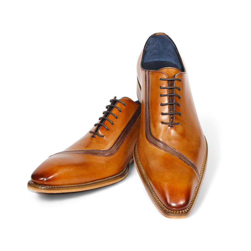 Duca by Matiste Torre Calfskin Shoes Cognac / Brown