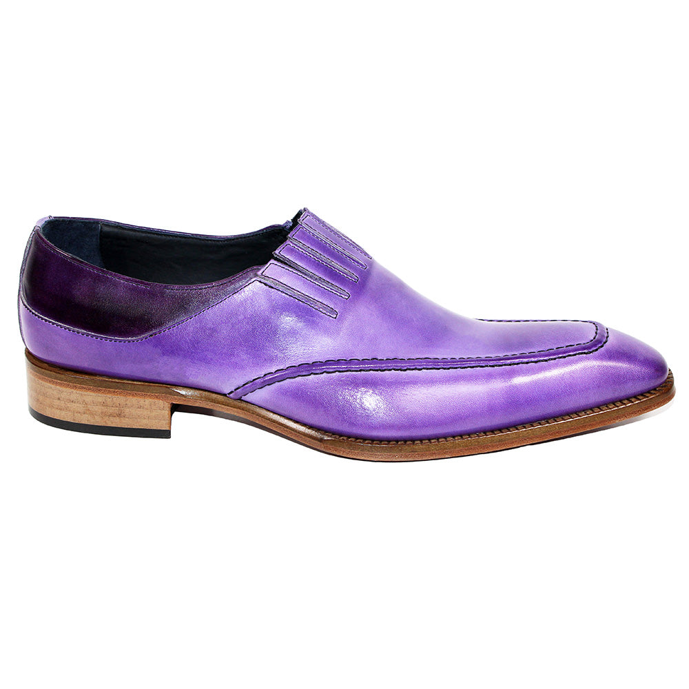Duca by Matiste Trani Calfskin Shoes Lavender / Purple
