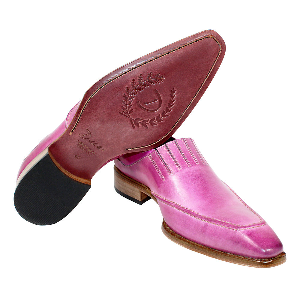 Duca by Matiste Trani Calfskin Shoes Pink / Fuscia