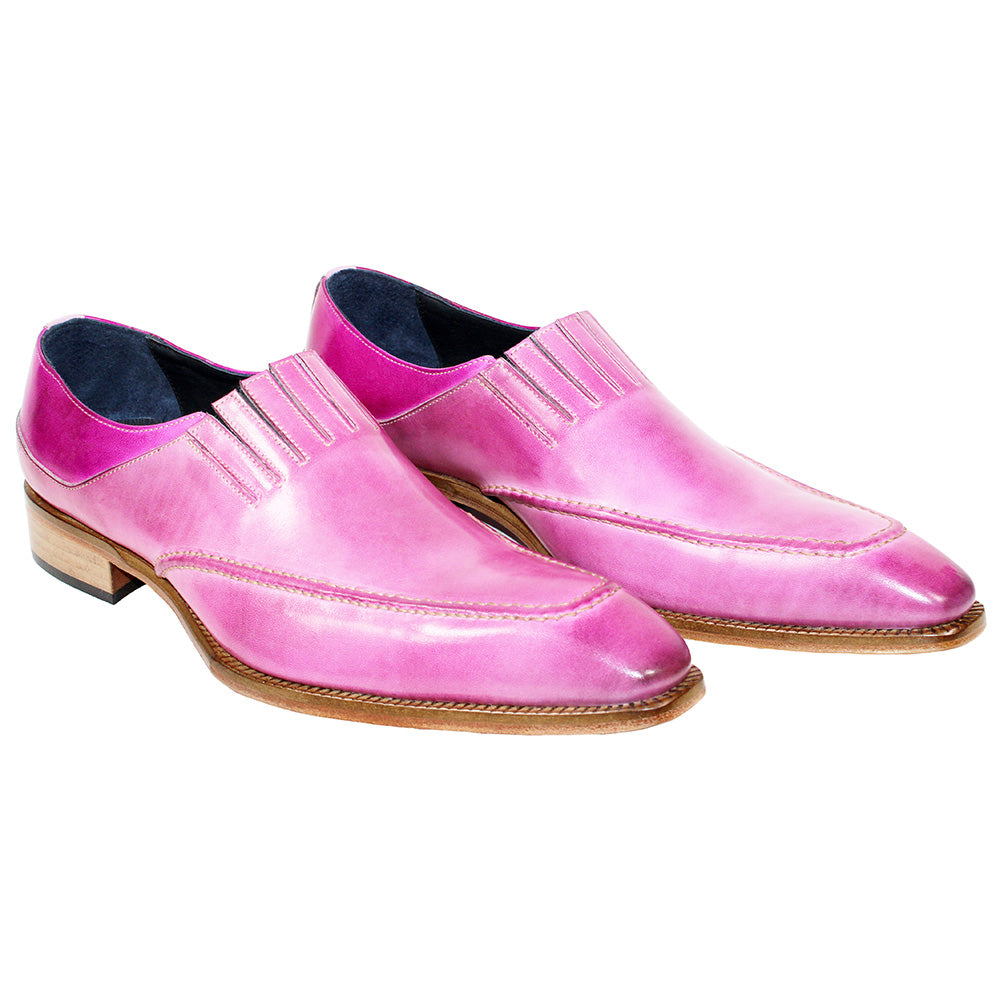 Duca by Matiste Trani Calfskin Shoes Pink / Fuscia