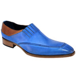 Duca by Matiste Trani Shoes L Blue / Cognac