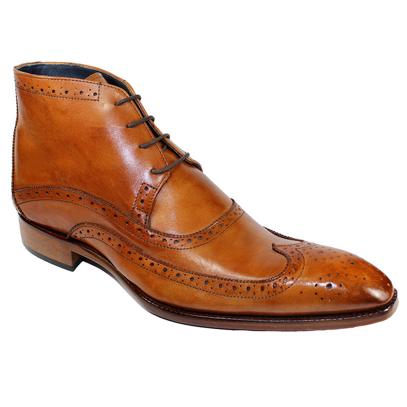 Duca by Matiste Udine Calfskin Boots Cognac
