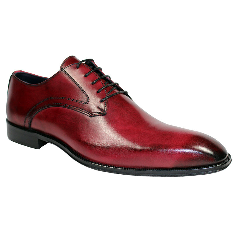 Duca by Matiste Varese Calfskin Shoes Antique Red