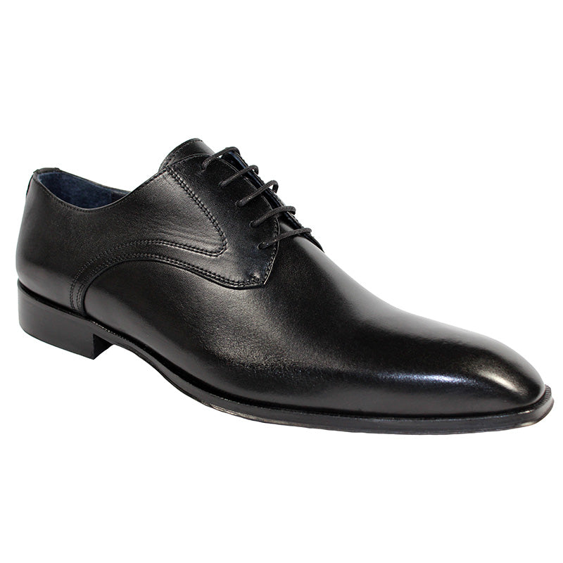 Duca by Matiste Varese Calfskin Shoes Black