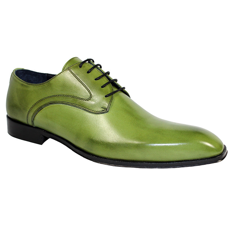 Duca by Matiste Varese Calfskin Shoes Olive