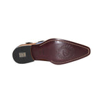 Duca by Matiste Vergato Leather Shoes Light Blue/Cognac