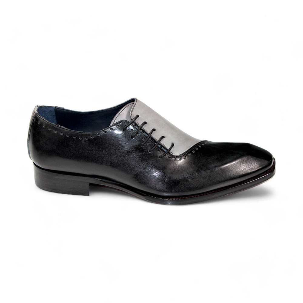 Duca by Matiste Veroli Genuine Leather Shoes Black/ Grey