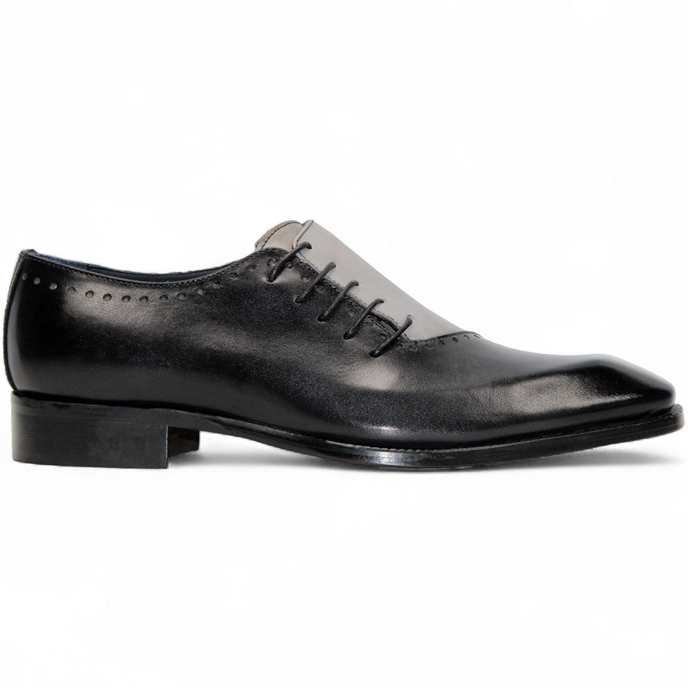 Duca by Matiste Veroli Genuine Leather Shoes Black/ Grey