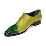 Duca by Matiste Veroli Genuine Leather Shoes Green/ Olive
