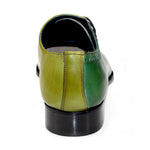 Duca by Matiste Veroli Genuine Leather Shoes Green/ Olive