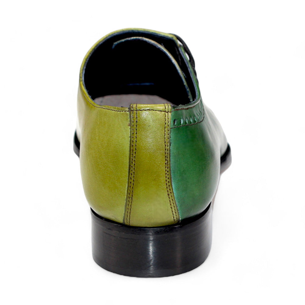Duca by Matiste Veroli Genuine Leather Shoes Green/ Olive