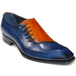 Duca by Matiste Veroli Genuine Leather Shoes Navy/ Gold