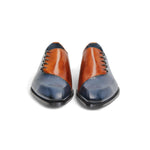 Duca by Matiste Veroli Leather Shoes Navy/Brandy