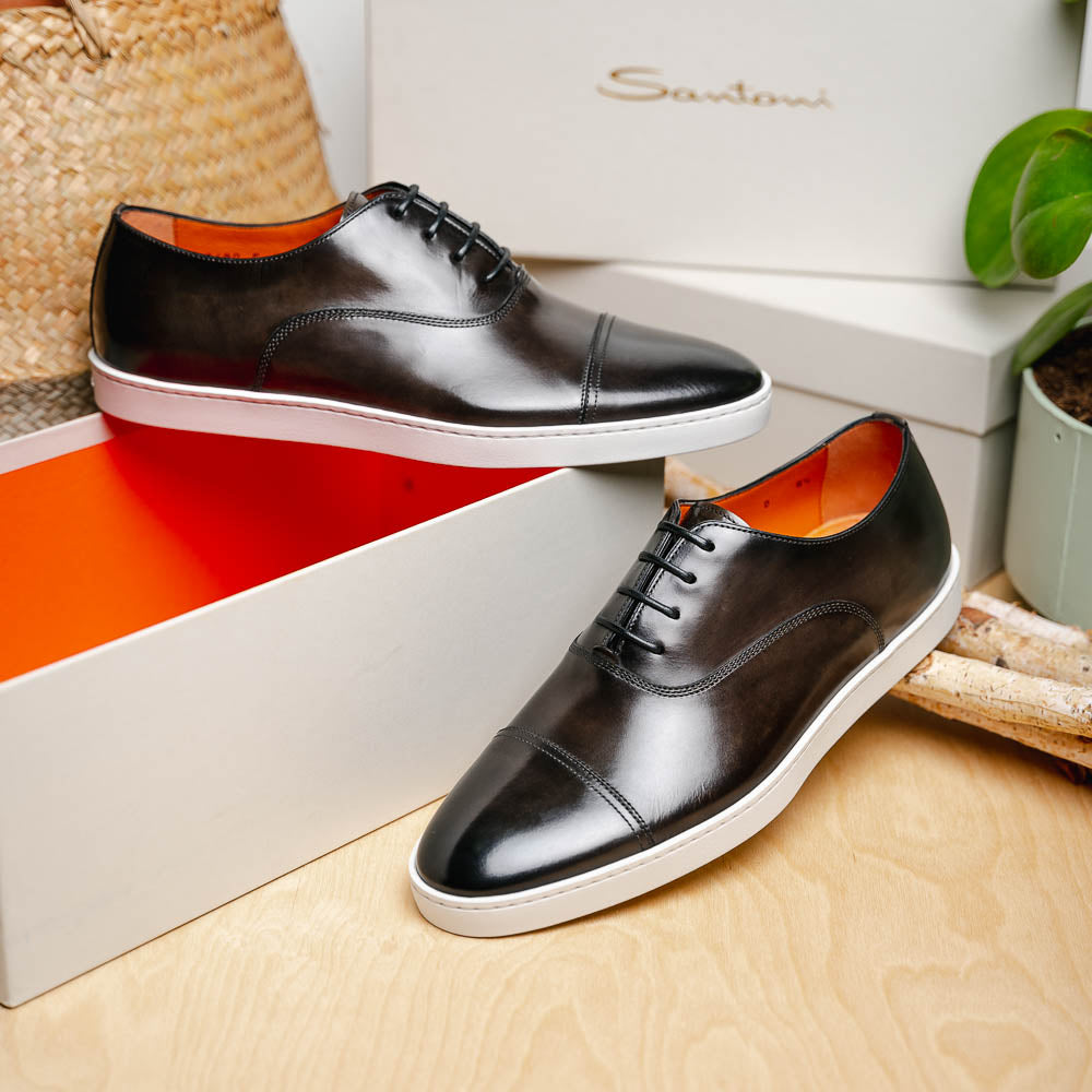 Santoni Durbin 01 Sneakers Gray