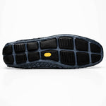 Calzoleria Toscana E945 Rendo Woven Drivers Denim