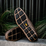Calzoleria Toscana E945 Rendo Woven Drivers Moor