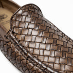 Calzoleria Toscana E945 Rendo Woven Drivers Moor
