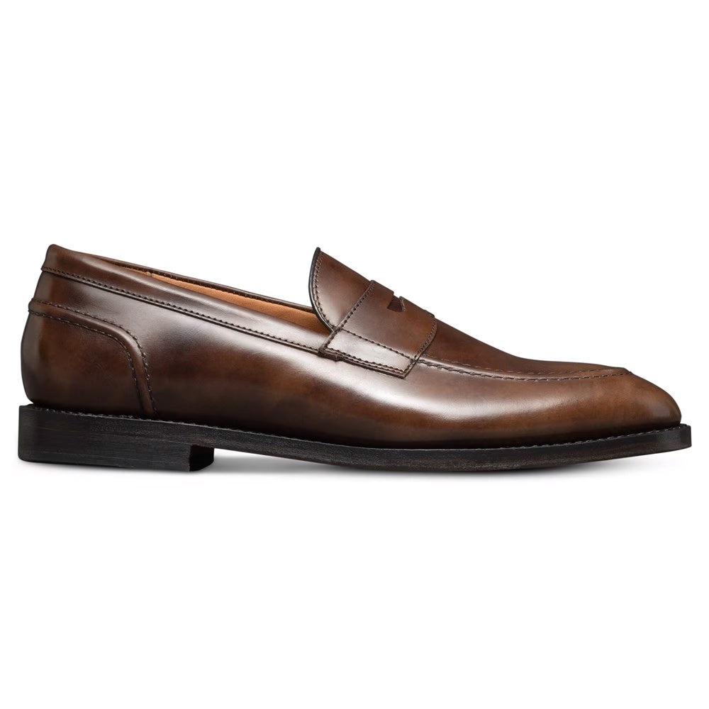 Allen Edmonds Randolph 2.0 Leather Penny Loafer Brown Museum