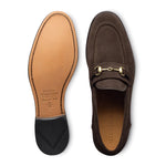 Allen Edmonds Randolph Suede Bit Loafer Chocolate (7570)
