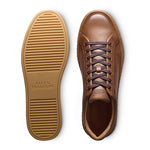 Allen Edmonds Barnes Leather Lace-Up Sneaker Coffee (7596)
