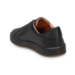Allen Edmonds Barnes Leather Lace-Up Sneaker Black (7600)