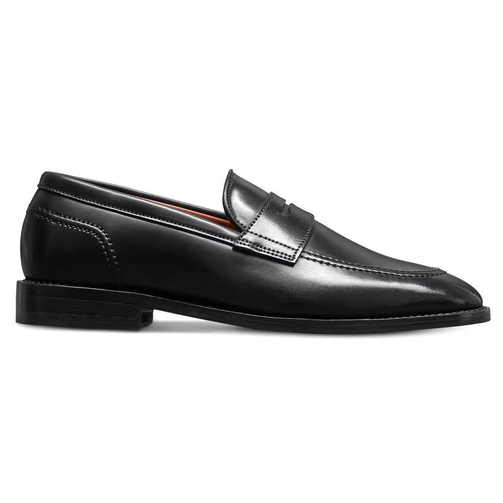 Allen Edmonds Randolph 2.0 Shell Cordovan Penny Loafer Black (7863)