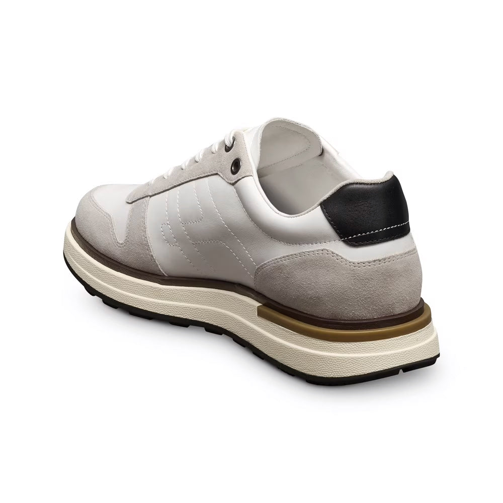 Allen Edmonds Elliot Leather Lace-Up Sneaker White (7630)