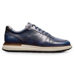 Allen Edmonds Elliot Leather Lace-Up Sneaker Navy (8140)