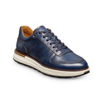 Allen Edmonds Elliot Leather Lace-Up Sneaker Navy (8140)