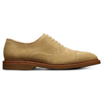 Allen Edmonds Park Avenue Verse Suede Cap-toe Oxford Dress Shoe Bone (7979)
