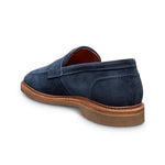 Allen Edmonds Randolph Verse Suede Penny Loafer Navy (8099)