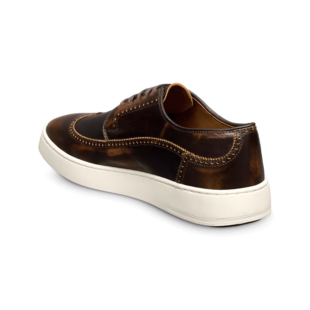 Allen Edmonds Winston Leather Wingtip Sneaker Vintage Hickory (8049)