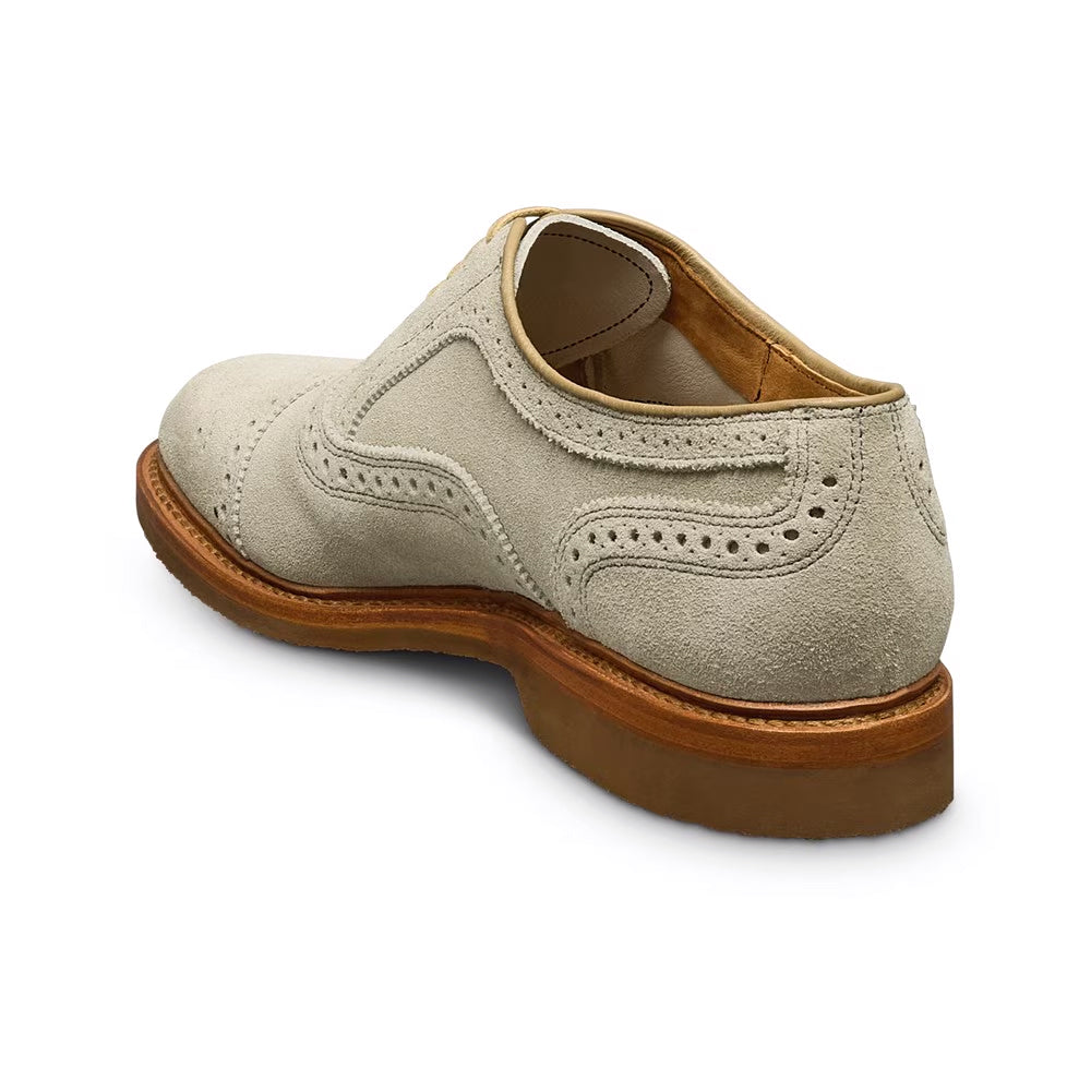 Allen Edmonds Strand Verse Suede Cap-toe Oxford Vapor (7983)