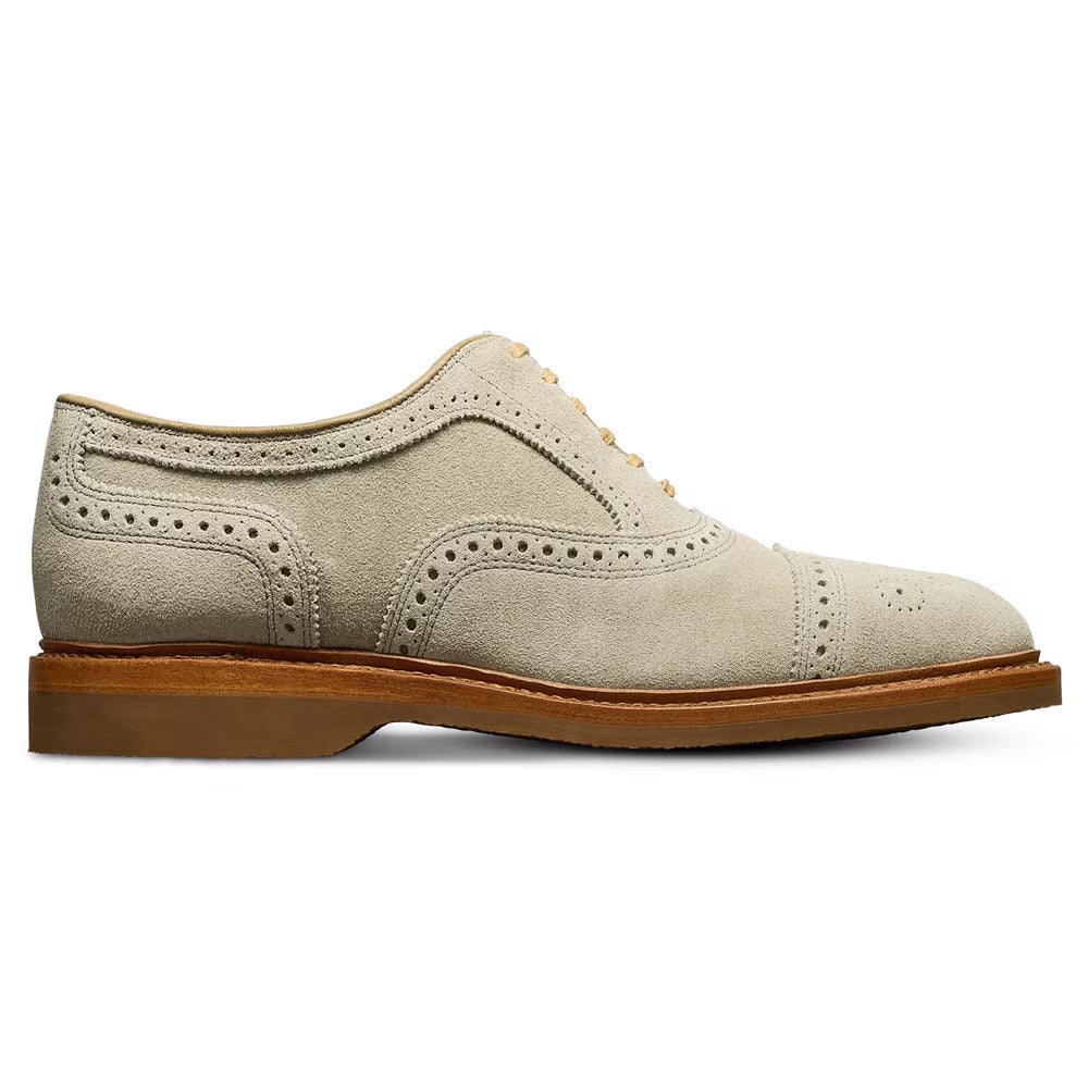 Allen Edmonds Strand Verse Suede Cap-toe Oxford Vapor (7983)