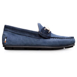Allen Edmonds Sebastian Suede Bit Driving Loafer Navy (8047)