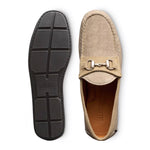 Allen Edmonds Sebastian Suede Bit Driving Loafer Bone (8046)