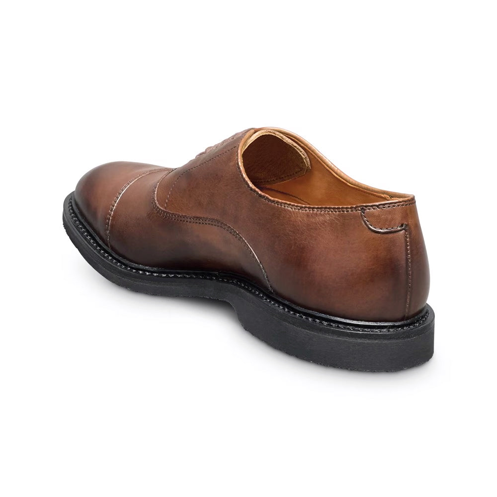 Allen Edmonds Park Avenue Verse Leather Cap-toe Oxford Dress Shoe Dark Chili (8117)