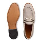 Allen Edmonds Randolph Suede Bit Loafer Pewter (8075)