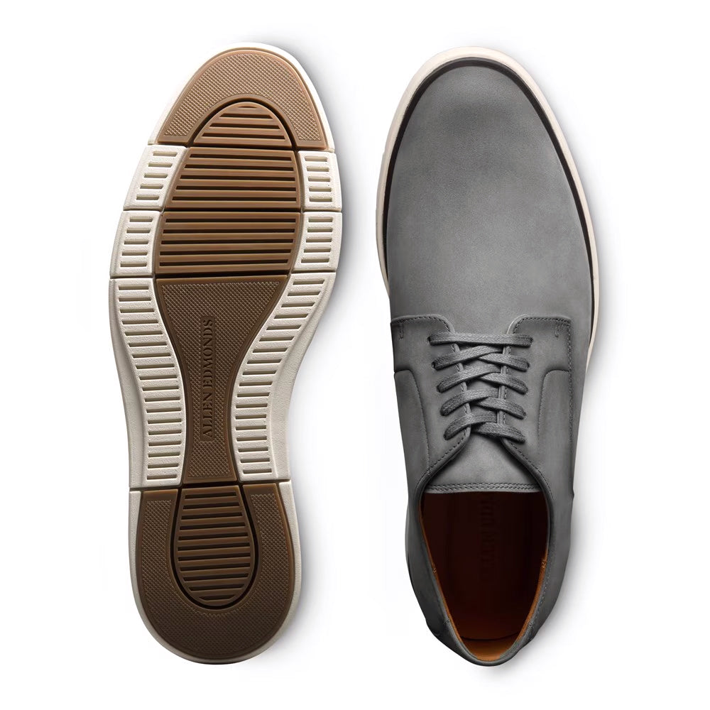 Allen Edmonds Carson Nubuck Lace-up Hybrid Derby Storm (7932)