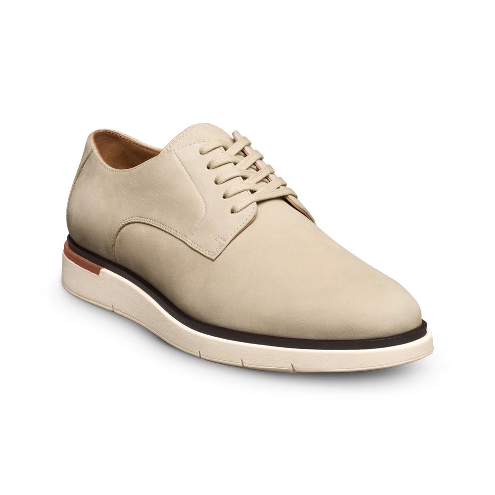 Allen Edmonds Carson Nubuck Lace-up Hybrid Derby Sand (7931)
