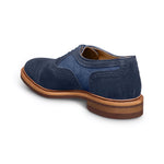Allen Edmonds Strandmok Suede Cap-toe Oxford Navy (8079)