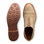 Allen Edmonds Strandmok Suede Cap-toe Oxford Bone (8077)