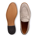 Allen Edmonds Randolph 2.0 Suede Penny Loafer Bone (8120)