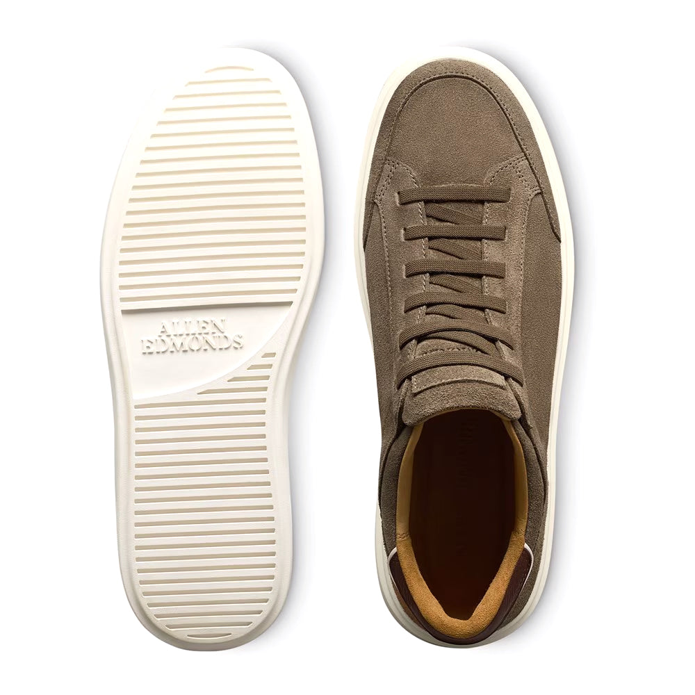 Allen Edmonds Oliver Suede Slip-on Stretch-lace Sneaker Tobacco (8109)
