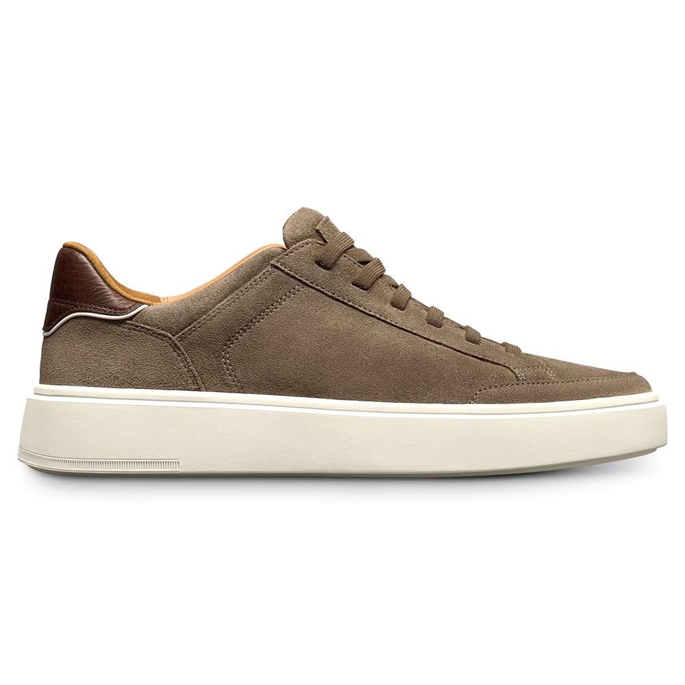 Allen Edmonds Oliver Suede Slip-on Stretch-lace Sneaker Tobacco (8109)