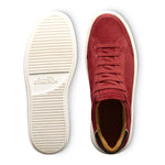 Allen Edmonds Oliver Suede Slip-on Stretch-lace Sneaker Red (8105)