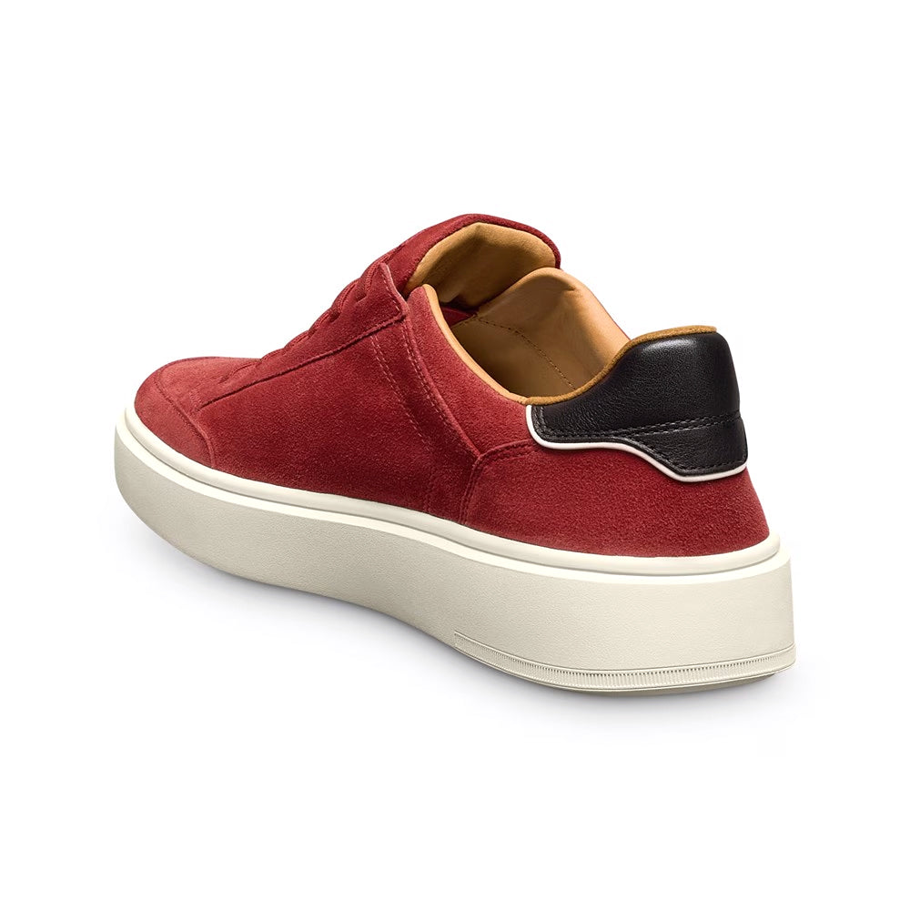 Allen Edmonds Oliver Suede Slip-on Stretch-lace Sneaker Red (8105)