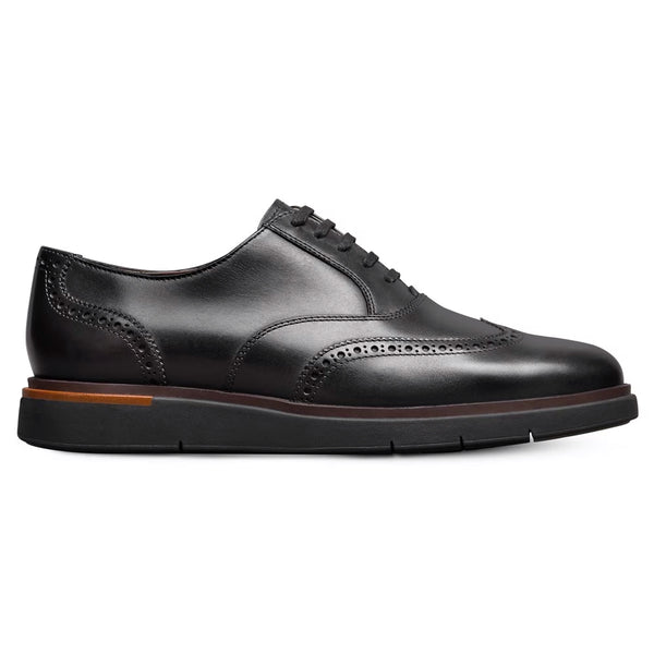 Allen Edmonds McClain Leather Black Wingtip Lace Up Shoe Mens 13B Allen edmonds mcclain wingtips - Gem main image 3